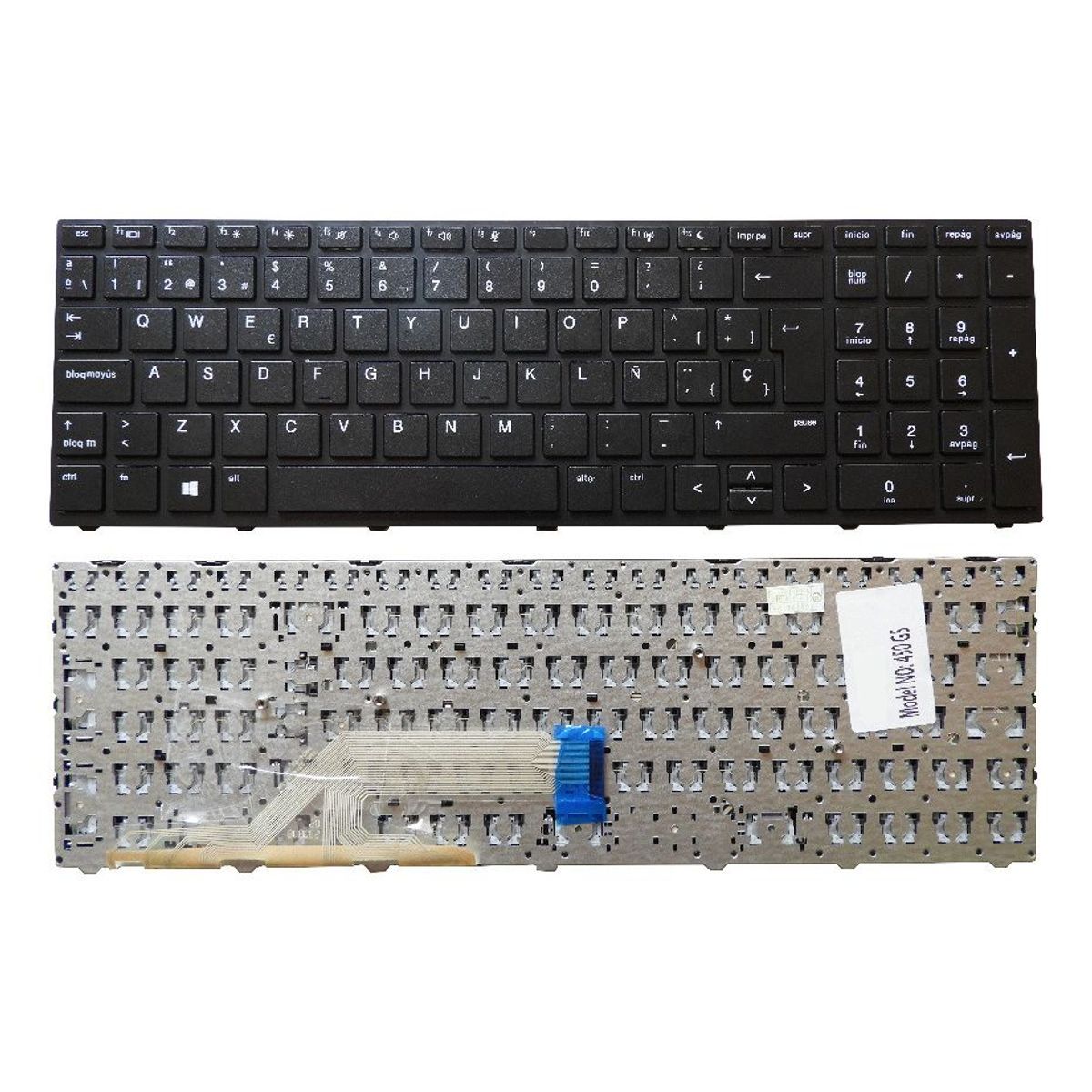 GENERICO - TECLADO PARA LAPTOP HP 450 G5 455 G5 470 G5 CN EXT