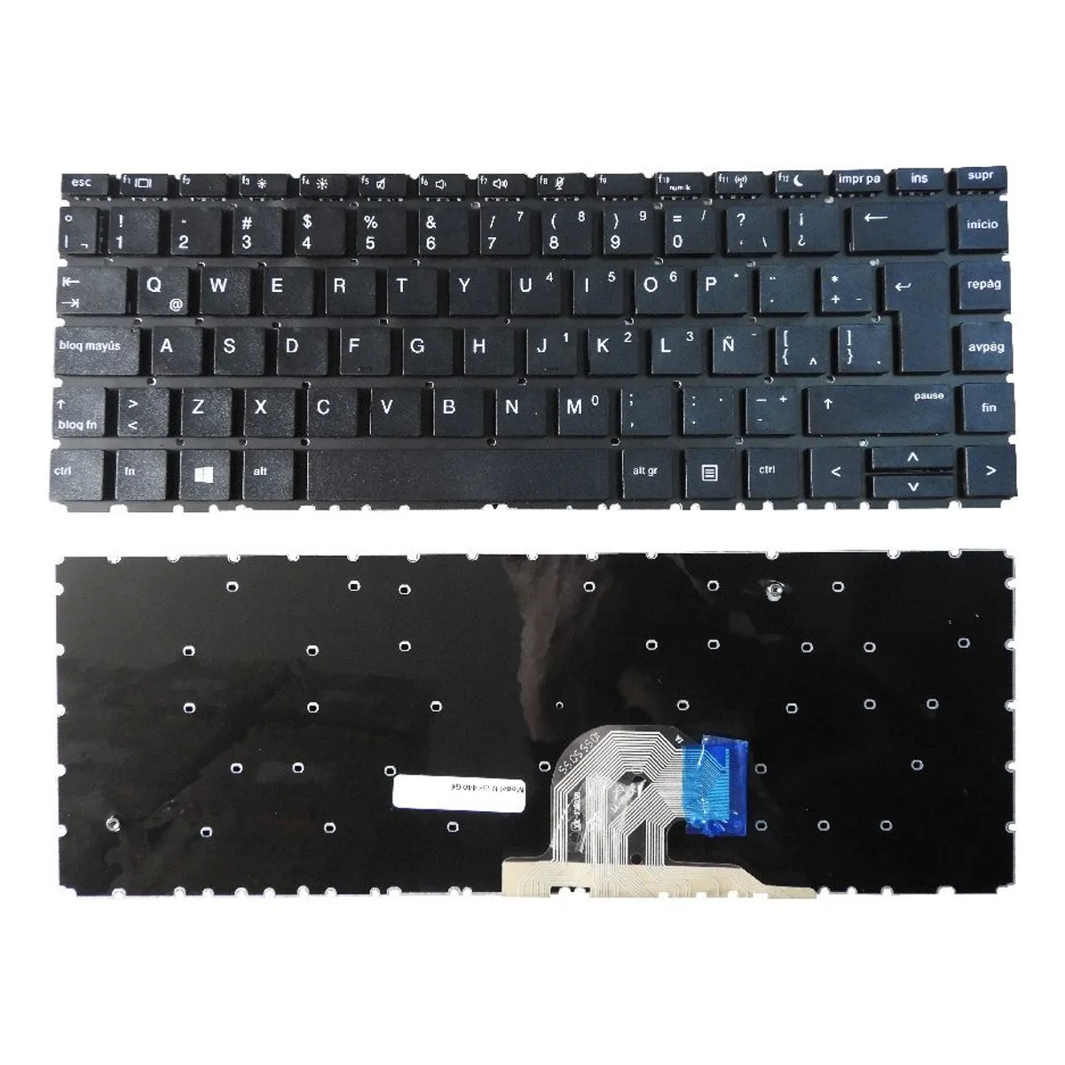 GENERICO - TECLADO PARA LAPTOP HP 440 G6 445 G6 ESP E-B SN INT