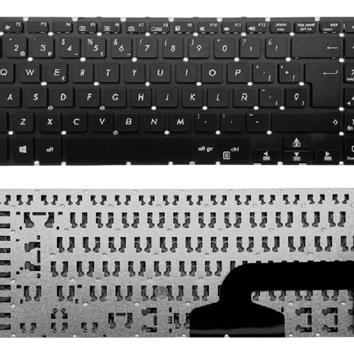GENERICO - TECLADO PARA LAPTOP ASUS X507 X507MA X507U X507UA X507UB ESP E-B CN INT
