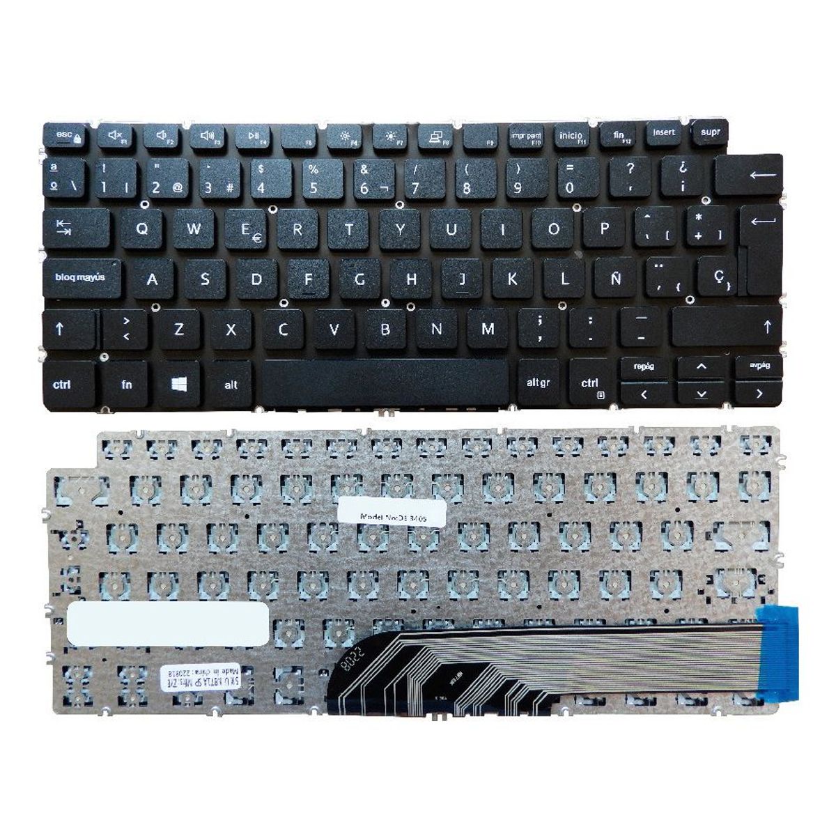 GENERICO - TECLADO PARA LAPTOP DELL 14-3400 3401 3405 VOSTRO ESP E-B SN INT