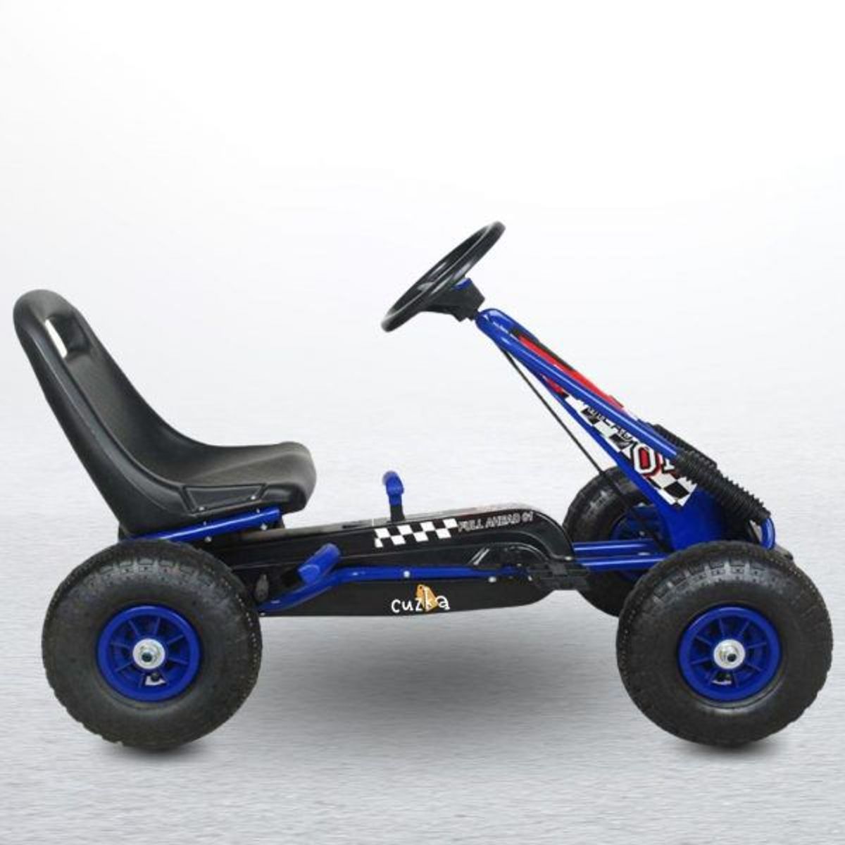 CUZKA - Carro a Pedal GO KART «FULL» Blue