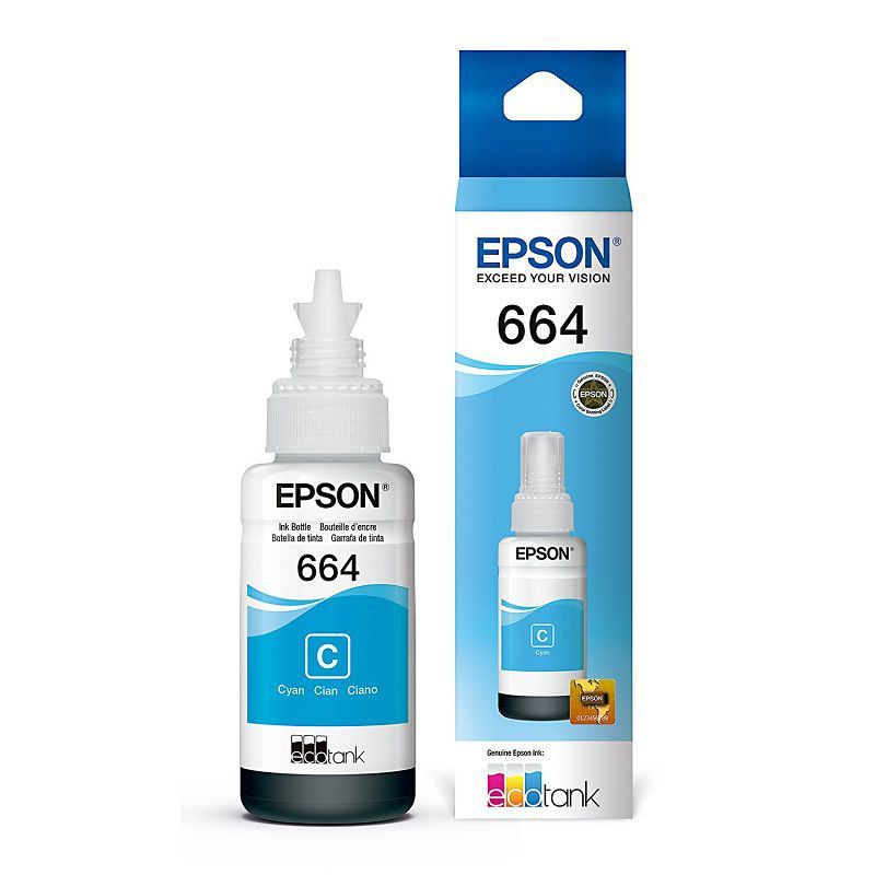 GENERICO - Tinta Para Impresora T664-Cyan