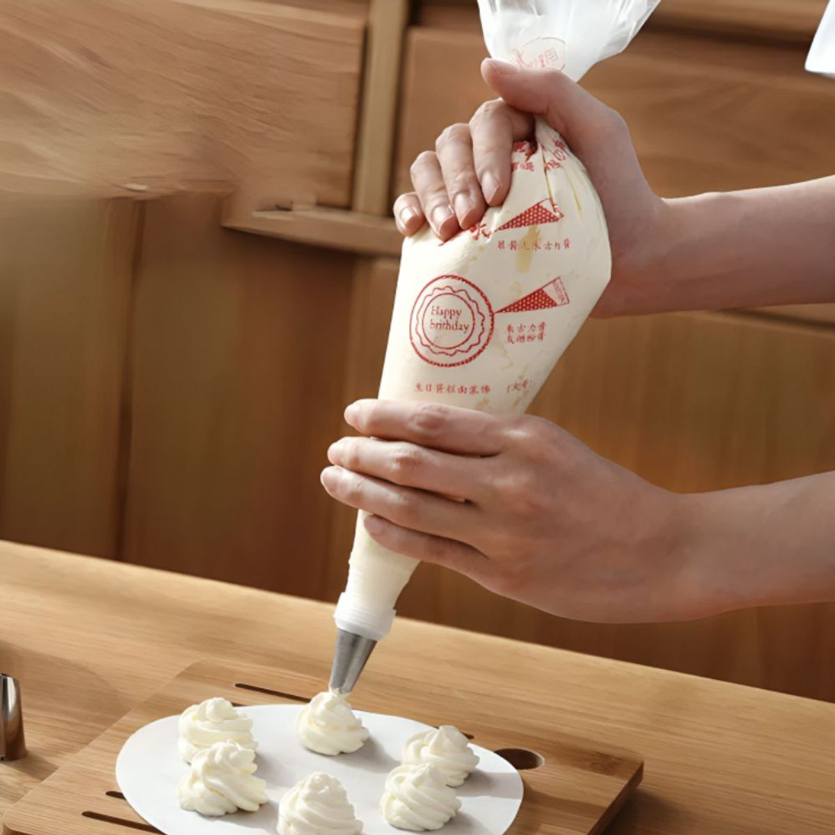 GENERICO - Kit 2 Bolsas desechables S de repostería (100 unidades cada una)