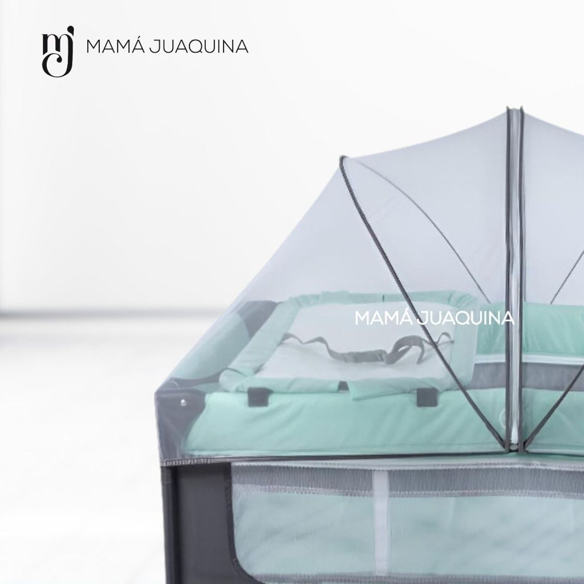 EBABY - Cuna Corral de Lujo «LUUBORN» Edición Limitada Green