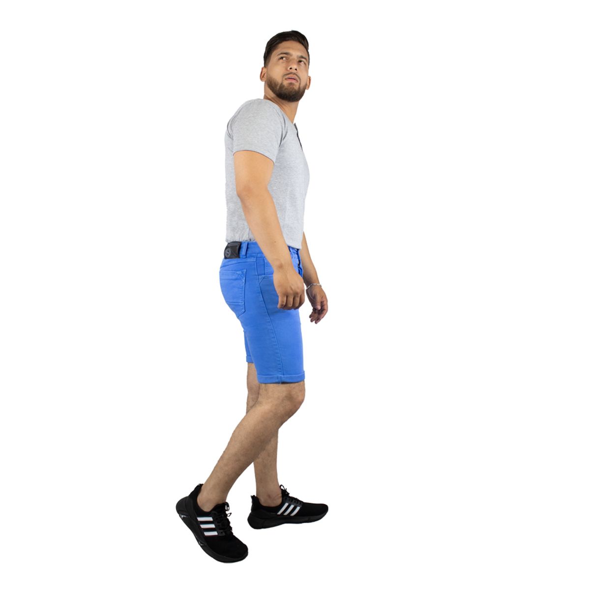 ZOHAR - Bermuda para hombre - Samir Snaax - TURQUESA