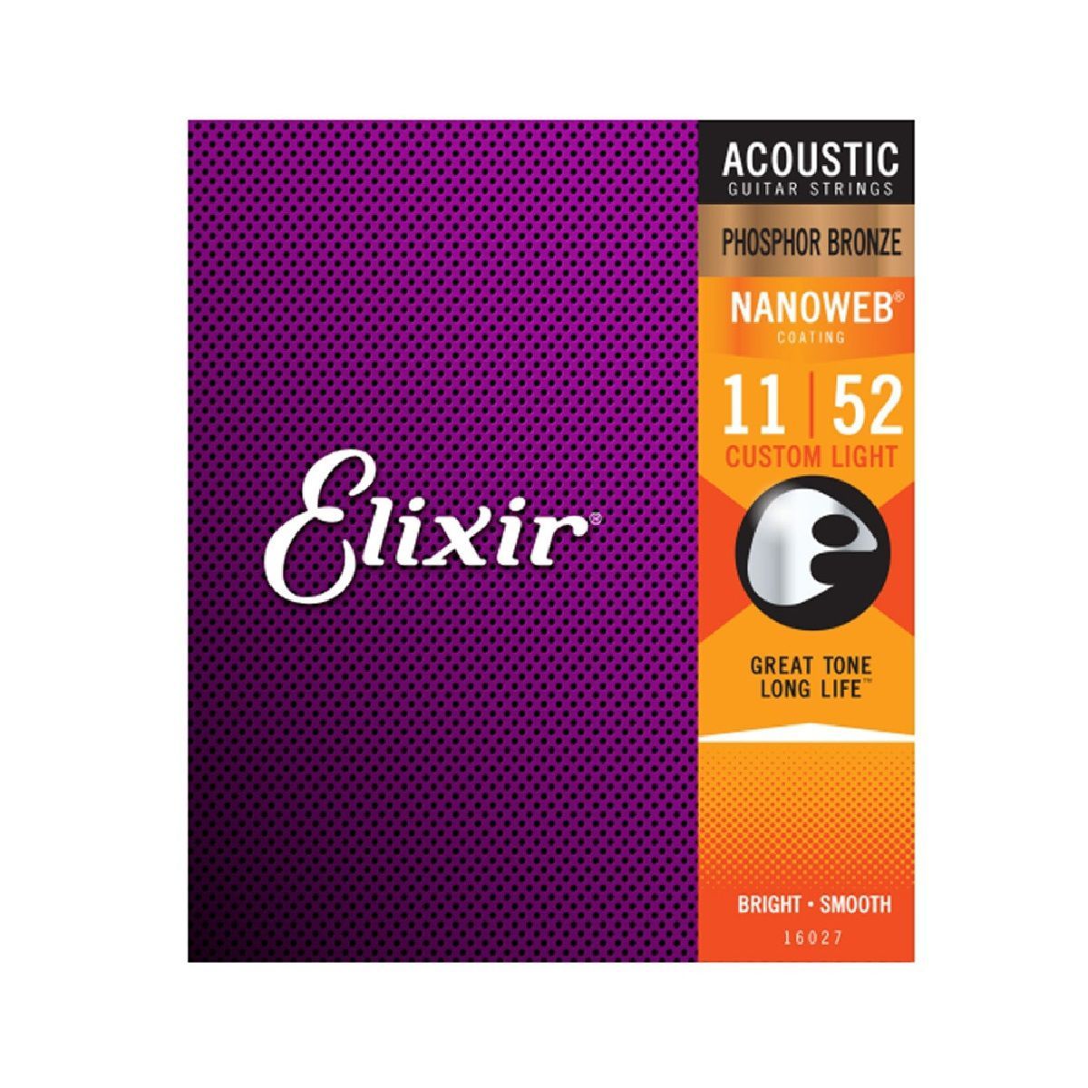 ELIXIR - Cuerdas Elixir Calibre 11 Guitarra Eléctrica 16027