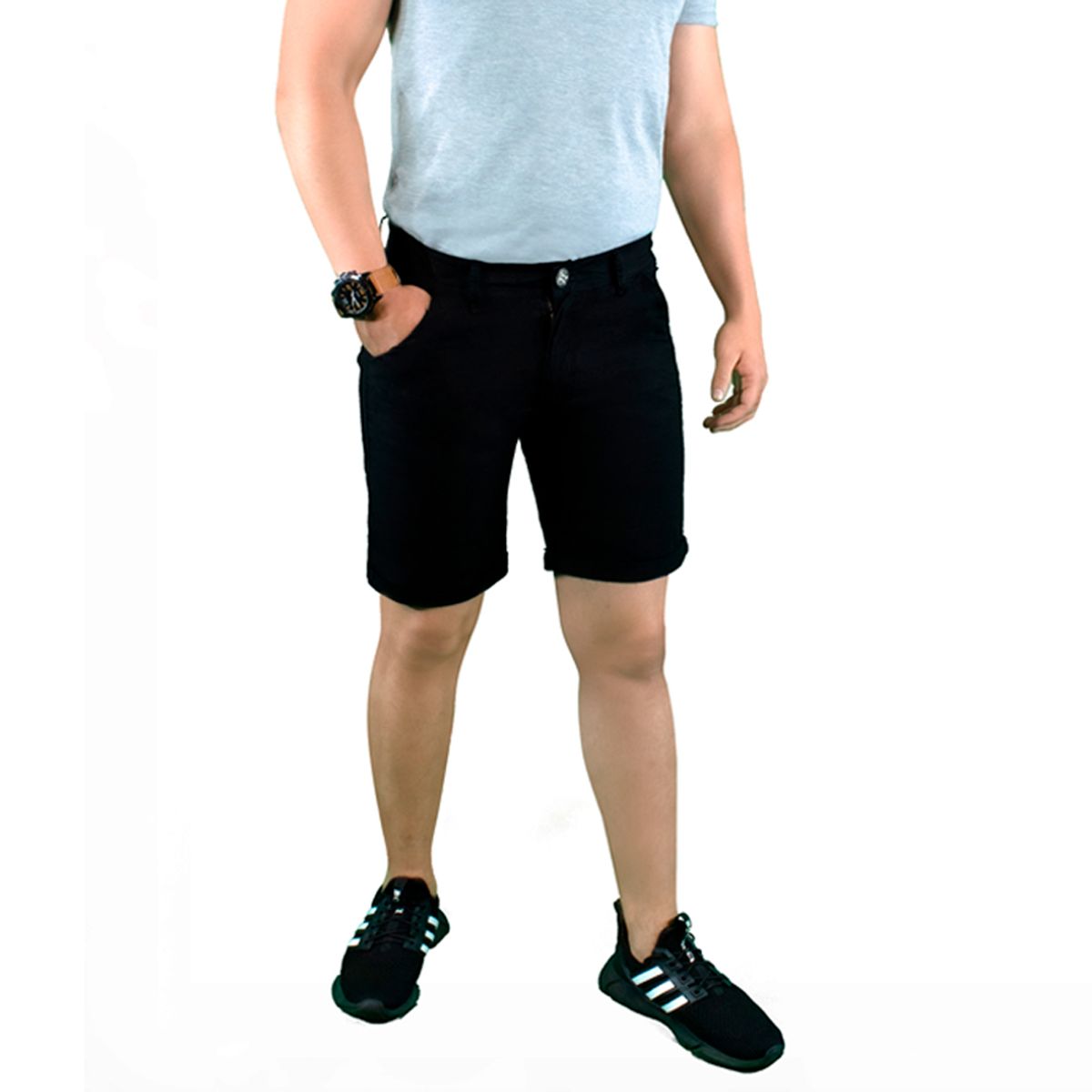 ZOHAR - SHORT PARA HOMBRE -PETER SNAAX - NEGRO