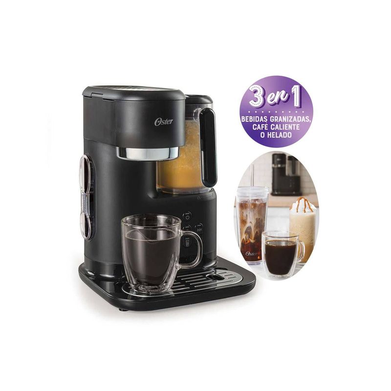 OSTER - Cafetera frappé Oster 2186381 con licuadora BVSTDC03B