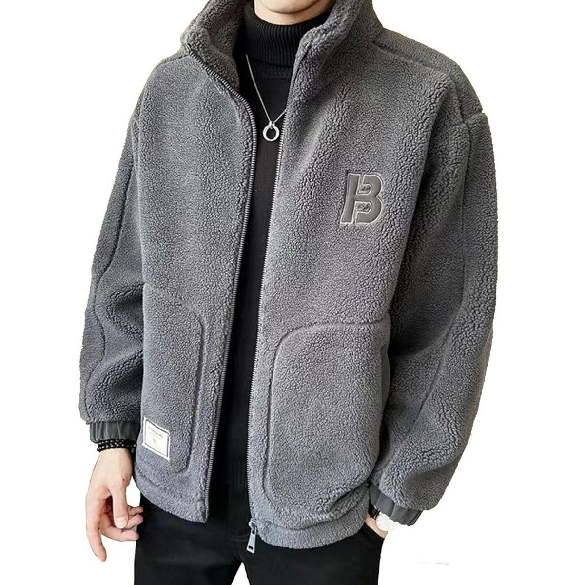 GENERICO - Casaca polar chompa de invierno chompa calentadora