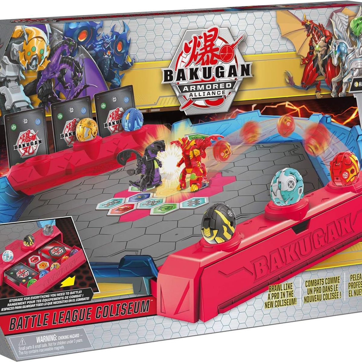 SPIN MASTER - Bakugan Battle League Coliseum Howlkor y Serpenteze