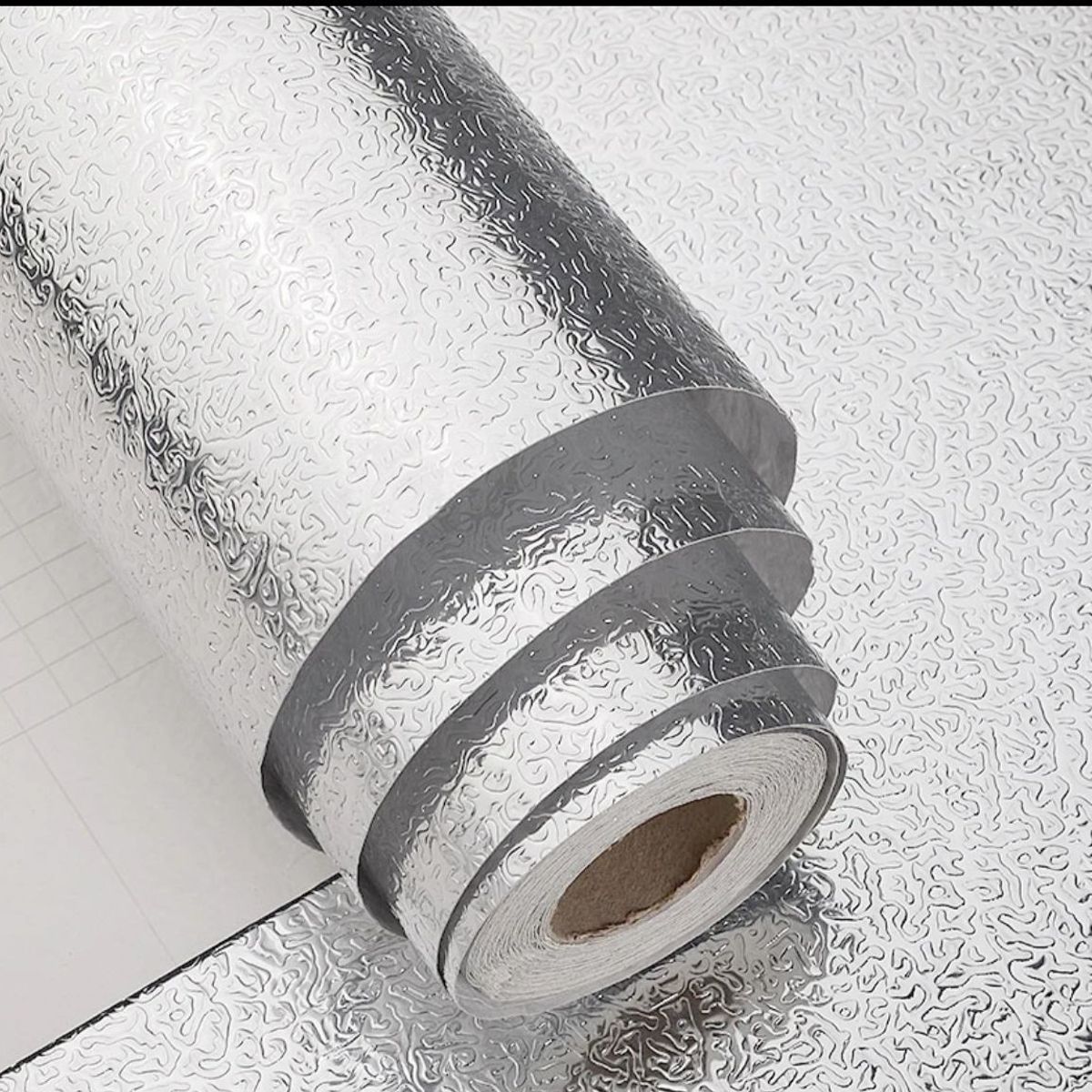 GENERICO - PAPEL  A D H E S I V O  ALUMINIO 