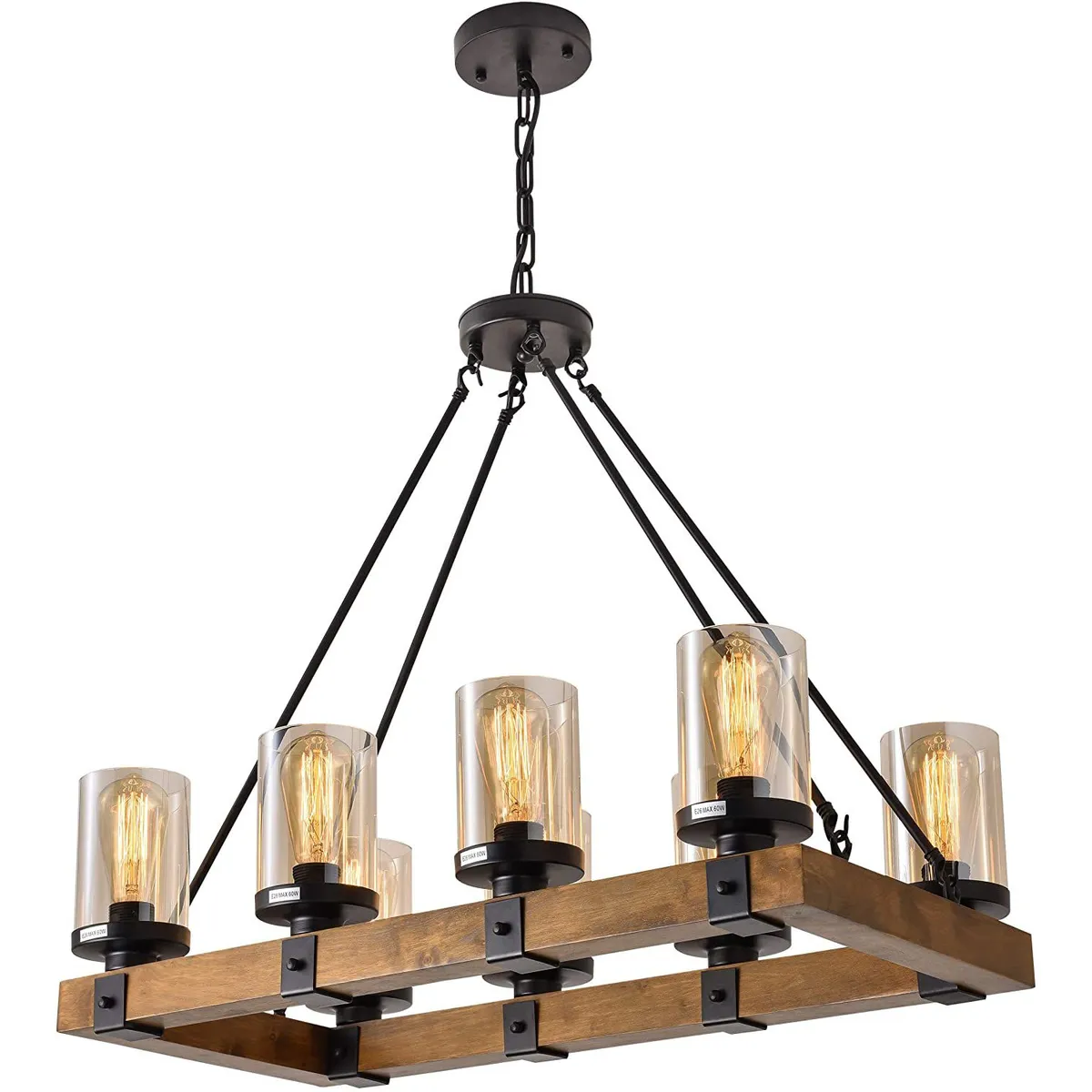 GENERICO - Lampara luminaria techo Bricia - led sala