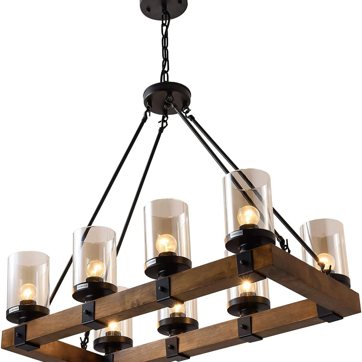 GENERICO - Lampara luminaria techo Bricia - led sala