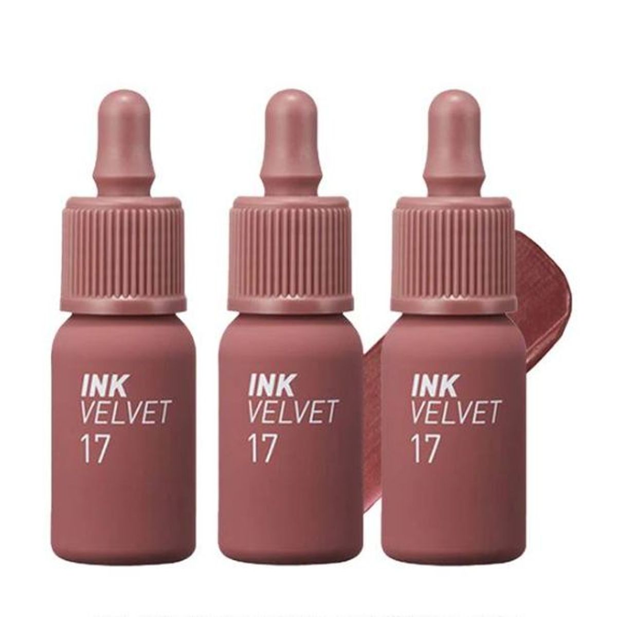 PERIPERA - PERIPERA INK VELVET PACK TONO 17 ROSE NUDE (3 UNIDADES)