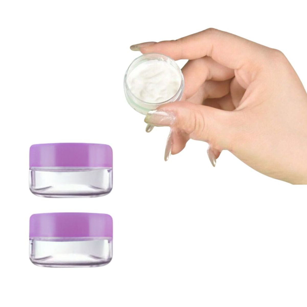 INSPIRA - Set de 6 Frascos Pulverizador Contenedor de Aseo para Viaje