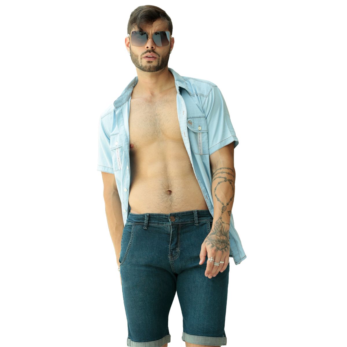 ZOHAR - BERMUDA  PARA HOMBRE - ADRIANO - HIPO BIO MAIZ