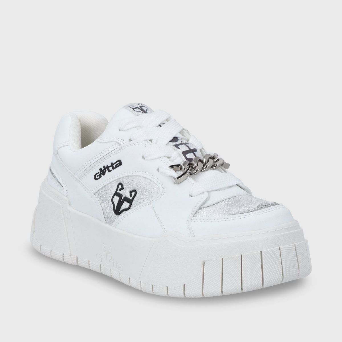 GOTTA - Zapatilla Plataforma Blanca Mujer 43111 Gotta