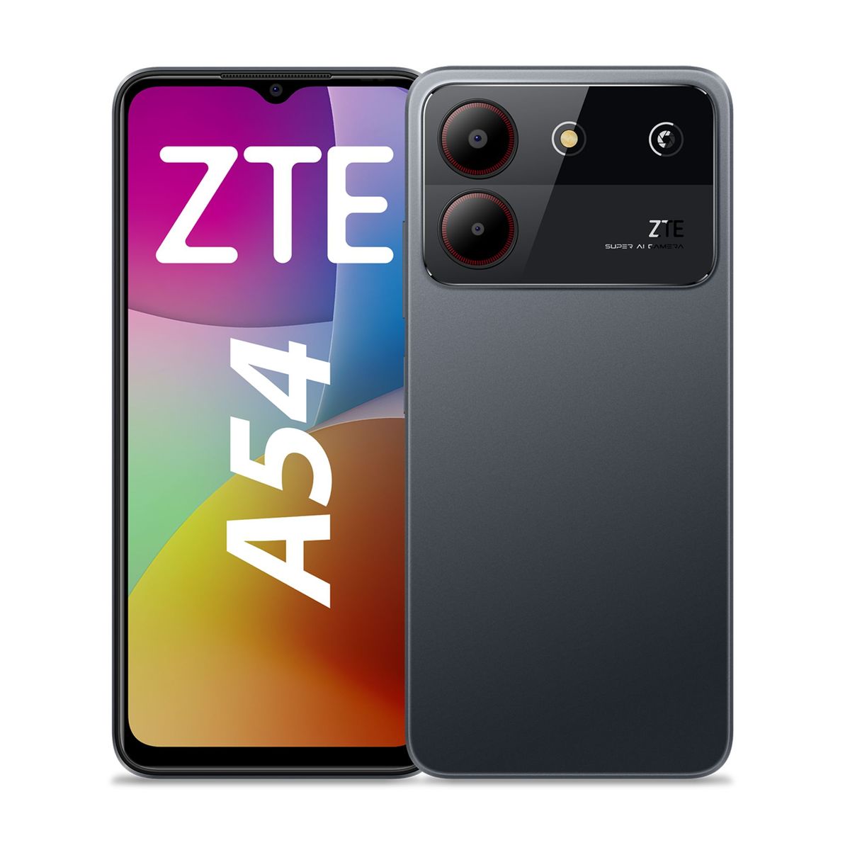 ZTE - Celular ZTE A54 66 8GB 128GB 13MP Gris