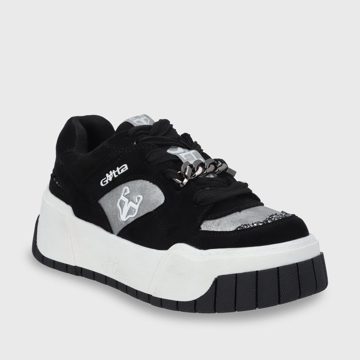 GOTTA - Zapatilla Plataforma Negra Mujer 43111 Gotta