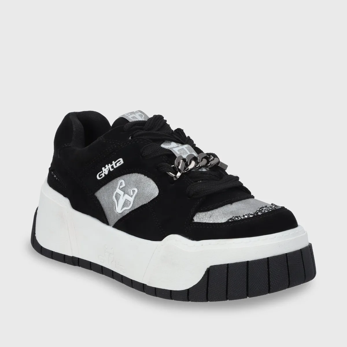 GOTTA - Zapatilla Plataforma Negra Mujer 43111 Gotta