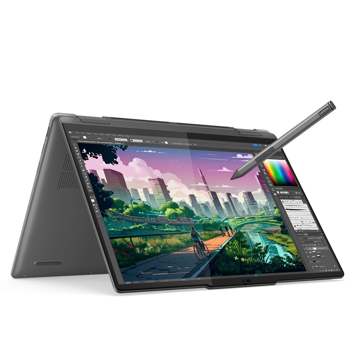 LENOVO - Laptop Lenovo Yoga 7 2 en 1 14" Intel Core Ultra 7 16GB 1TB