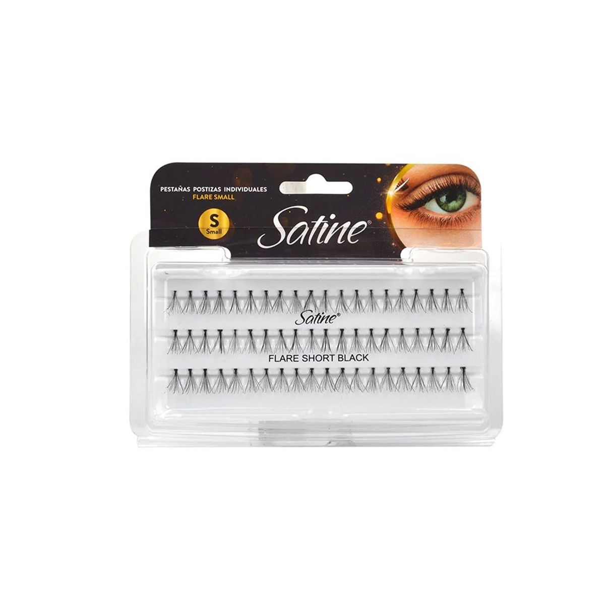 SATINE - Pestañas Postizas Individuales “S” SATINE