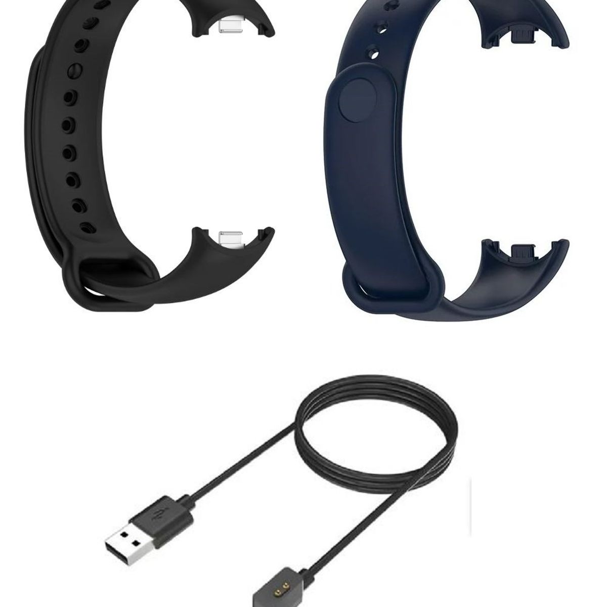 GENERICO - Correa Silicona compatible Xiaomi Mi Band 8, 9, 10