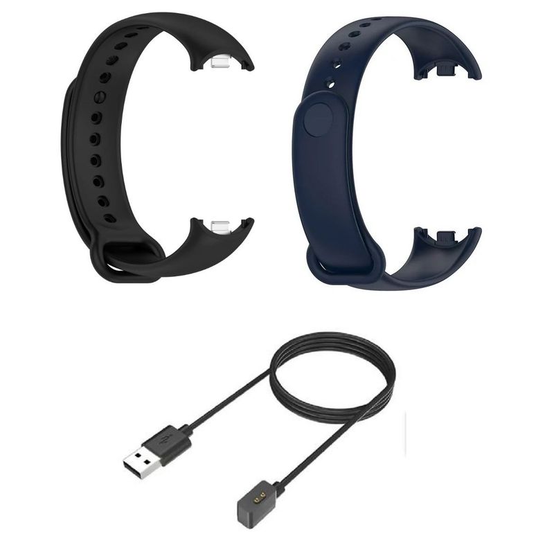 GENERICO - Correa Silicona compatible Xiaomi Mi Band 8, 9, 10
