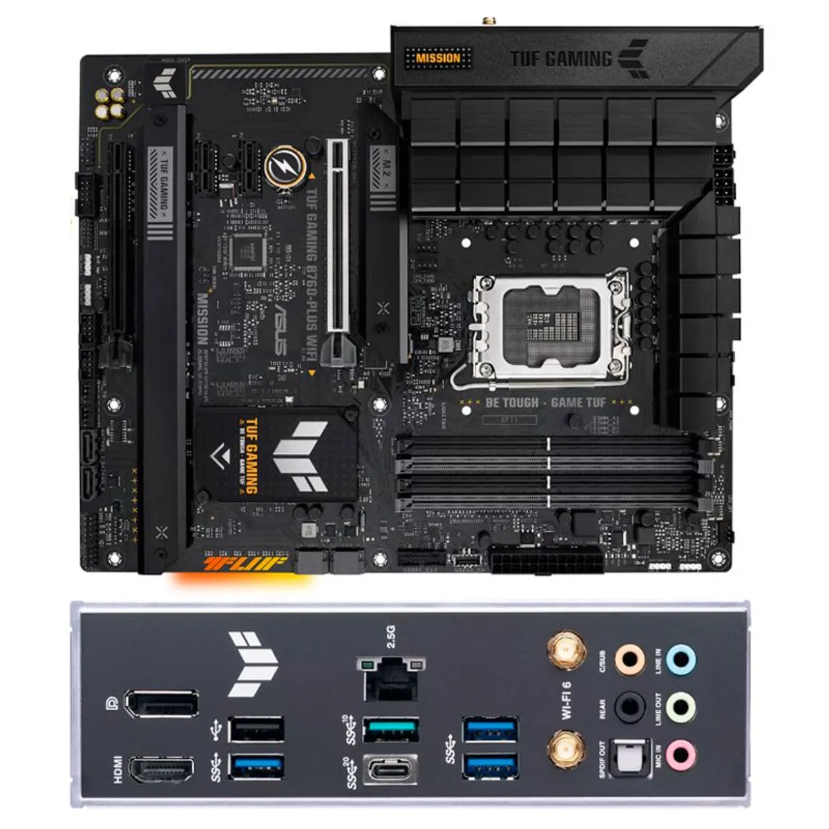 ASUS - Motherboard ASUS TUF GAMING B760-PLUS WIFI B760 LGA1700 ATX
