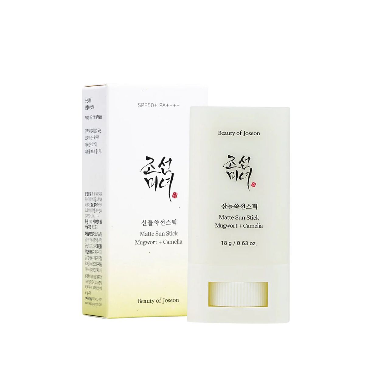 BEAUTY OF JOSEON - Bloqueador solar Beauty of Joseon Matte Sun Stick 18g
