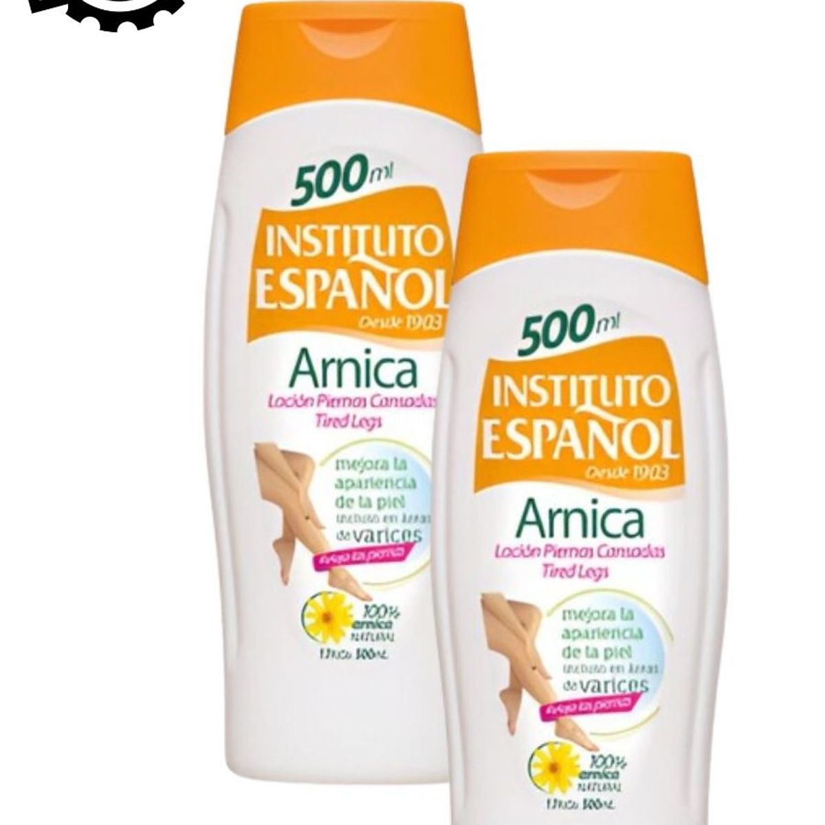 INSTITUTO ESPANOL - Pack 2und Instituto Español Loción Piernas Cansadas Arnica 500ml