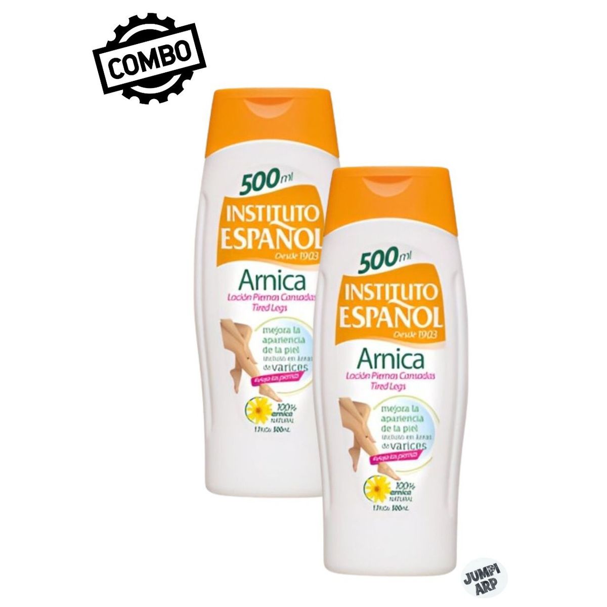 INSTITUTO ESPANOL - Pack 2und Instituto Español Loción Piernas Cansadas Arnica 500ml
