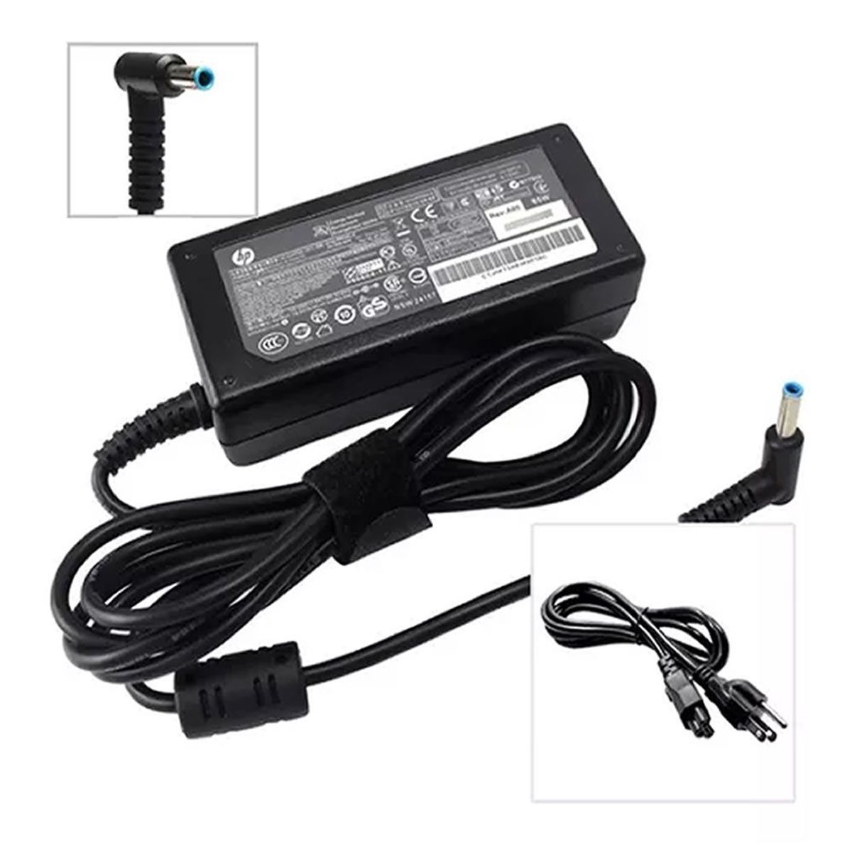 GENERICO - Cargador Generico Laptop HP Punta Azul 195V-231A-45x30-45W