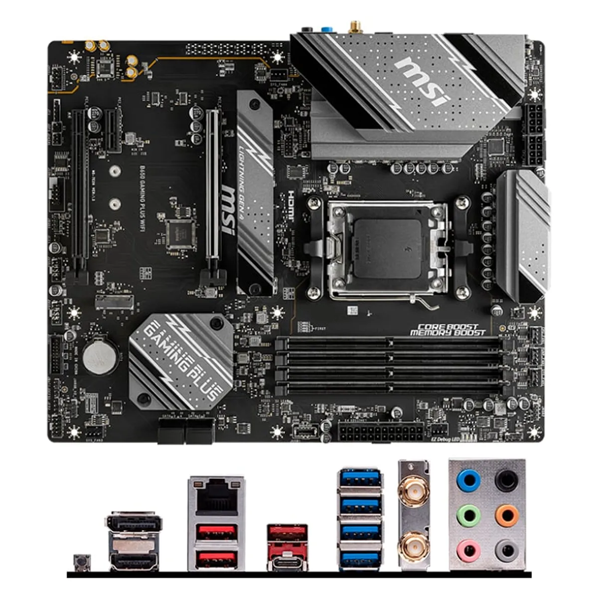MSI - Motherboard MSI B650 GAMING PLUS WIFI B650 Socket AMD AM5 ATX