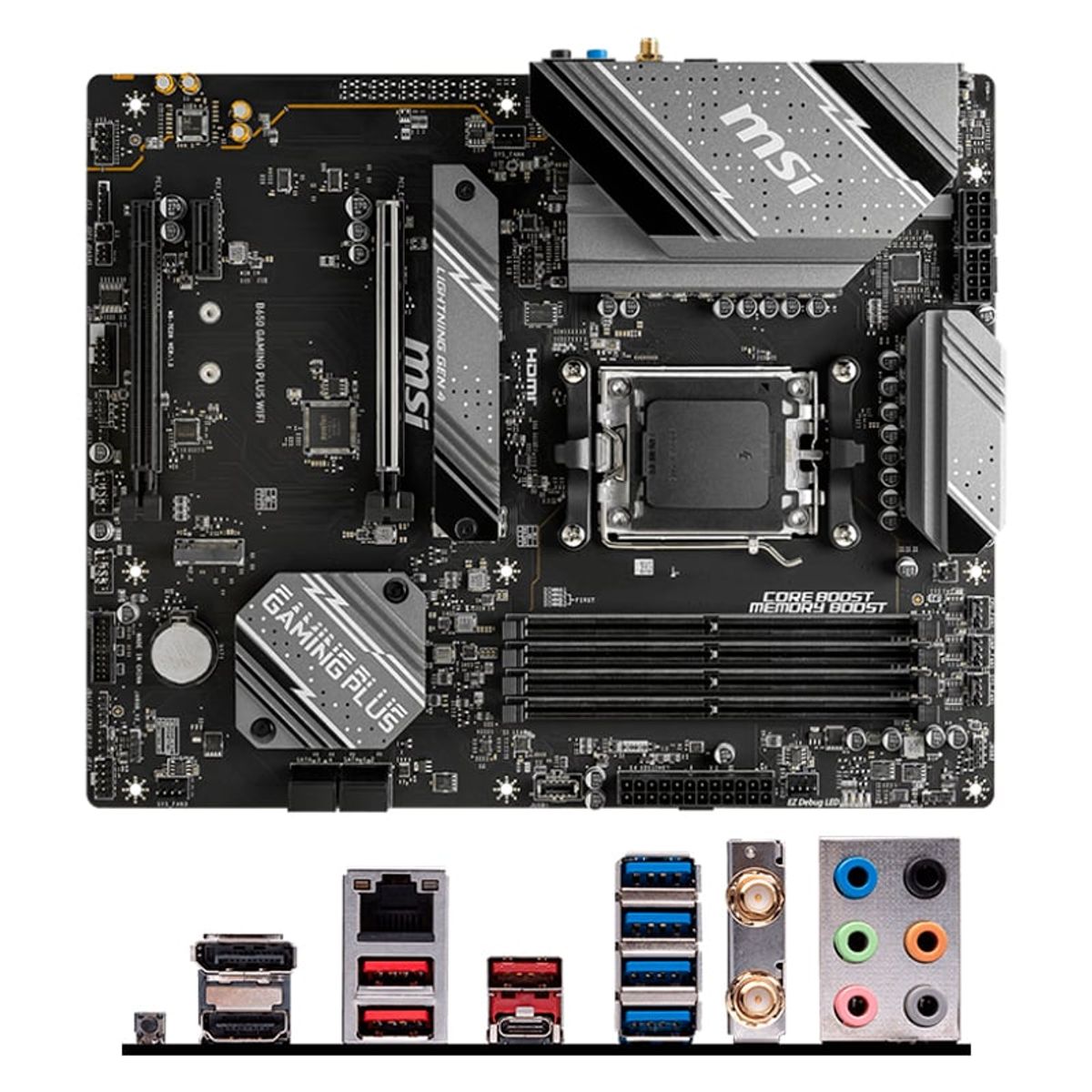 MSI - Motherboard MSI B650 GAMING PLUS WIFI B650 Socket AMD AM5 ATX