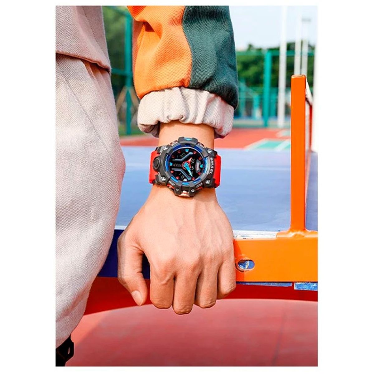 SMAEL - Reloj Deportivo Digital Multifuncion Cronometro Alarma Smael