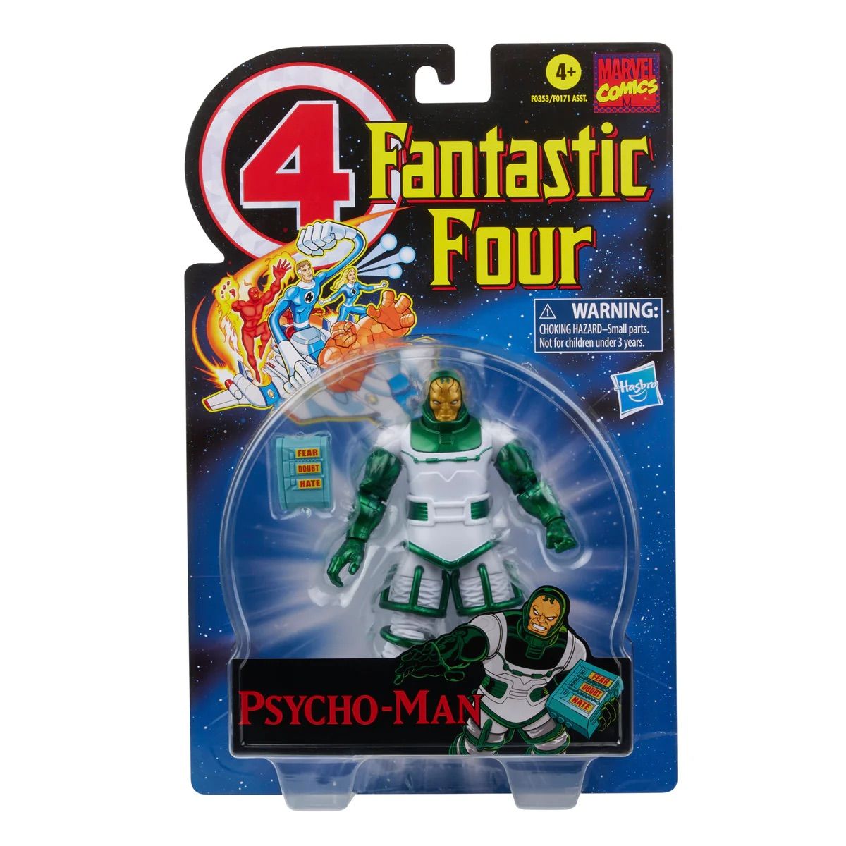 MARVEL - Los 4 Fantasticos Retro Marvel Legends Psycho-Man
