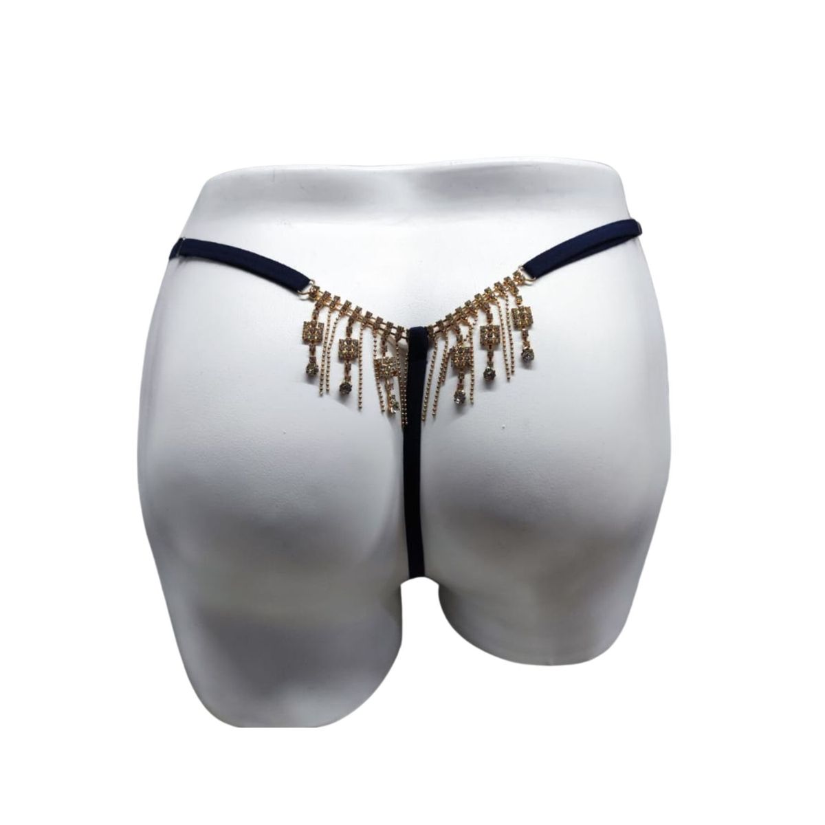 GENERICO - Calzon Hilo Regulable Lenceria Fina Beige