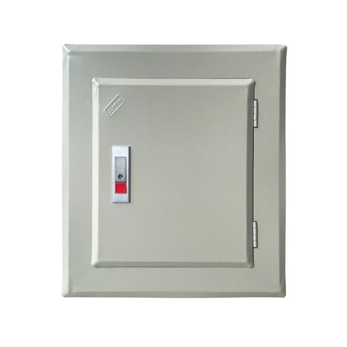 JORMEN - Tablero Empotrable Metal 24 Polos Riel-Din