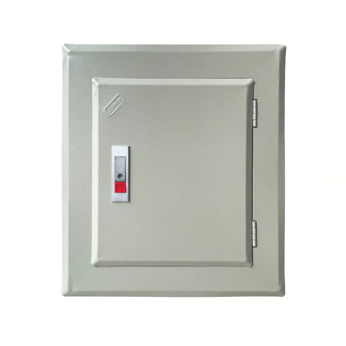 JORMEN - Tablero Empotrable Metal 24 Polos Riel-Din