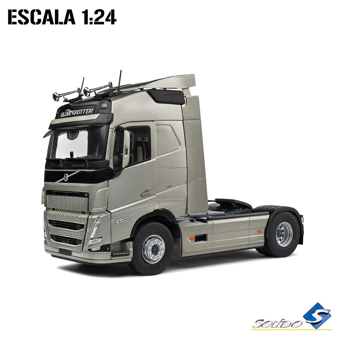 SOLIDOS - Miniatura de Colección de Metal Camión Tracto Volvo FH Colección Escala 1 24