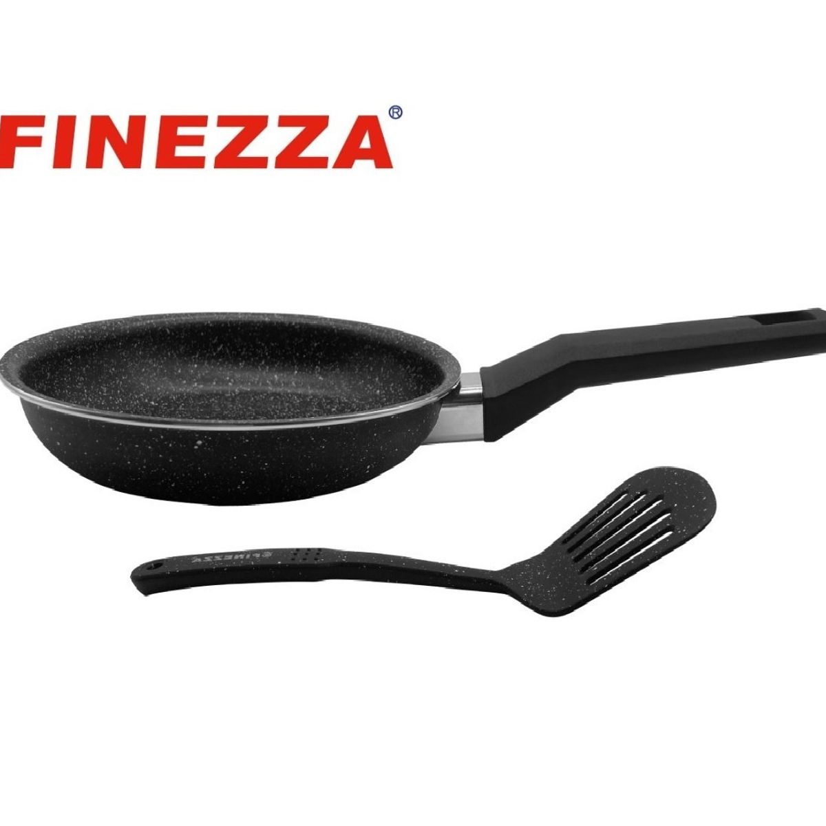 FINEZZA - Sartén Ultra Grano con espátula Finezza 20cm