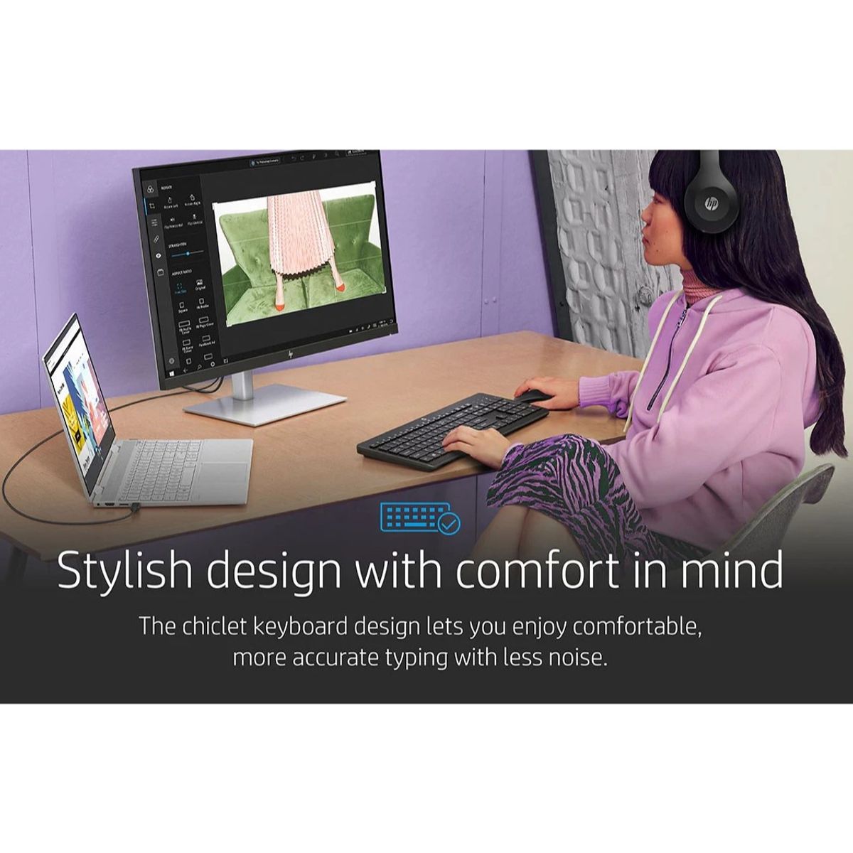 HP - Kit Teclado y Mouse Inalámbrico HP 235 Negro Español - 1Y4D0AA