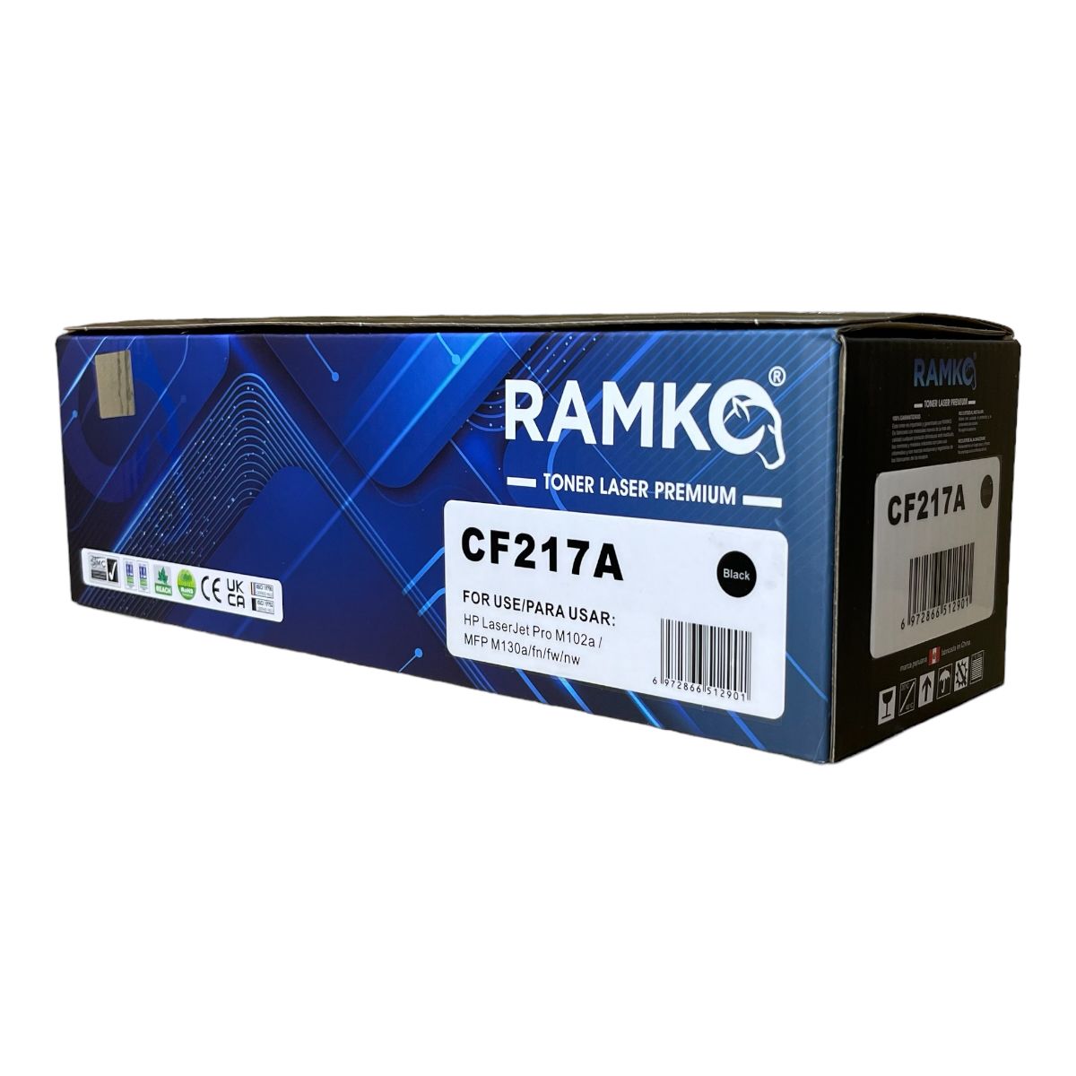 RAMKO - Toner Compatible CF217A 17A  CRG-047 Ramko
