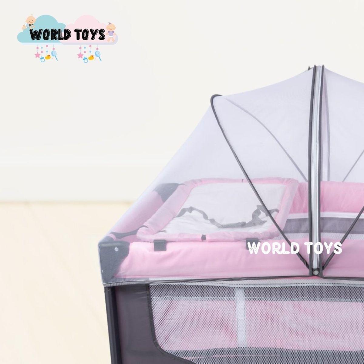 EBABY - Cuna Corral de Lujo «LUUBORN» Edición Limitada Pink