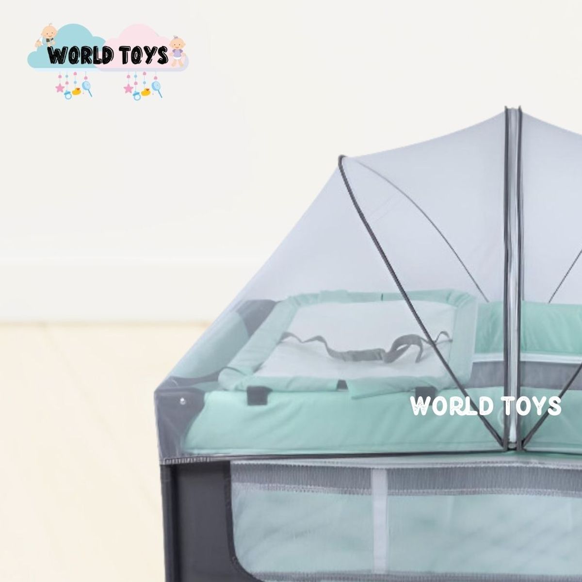 EBABY - Cuna Corral de Lujo «LUUBORN» Edición Limitada Green