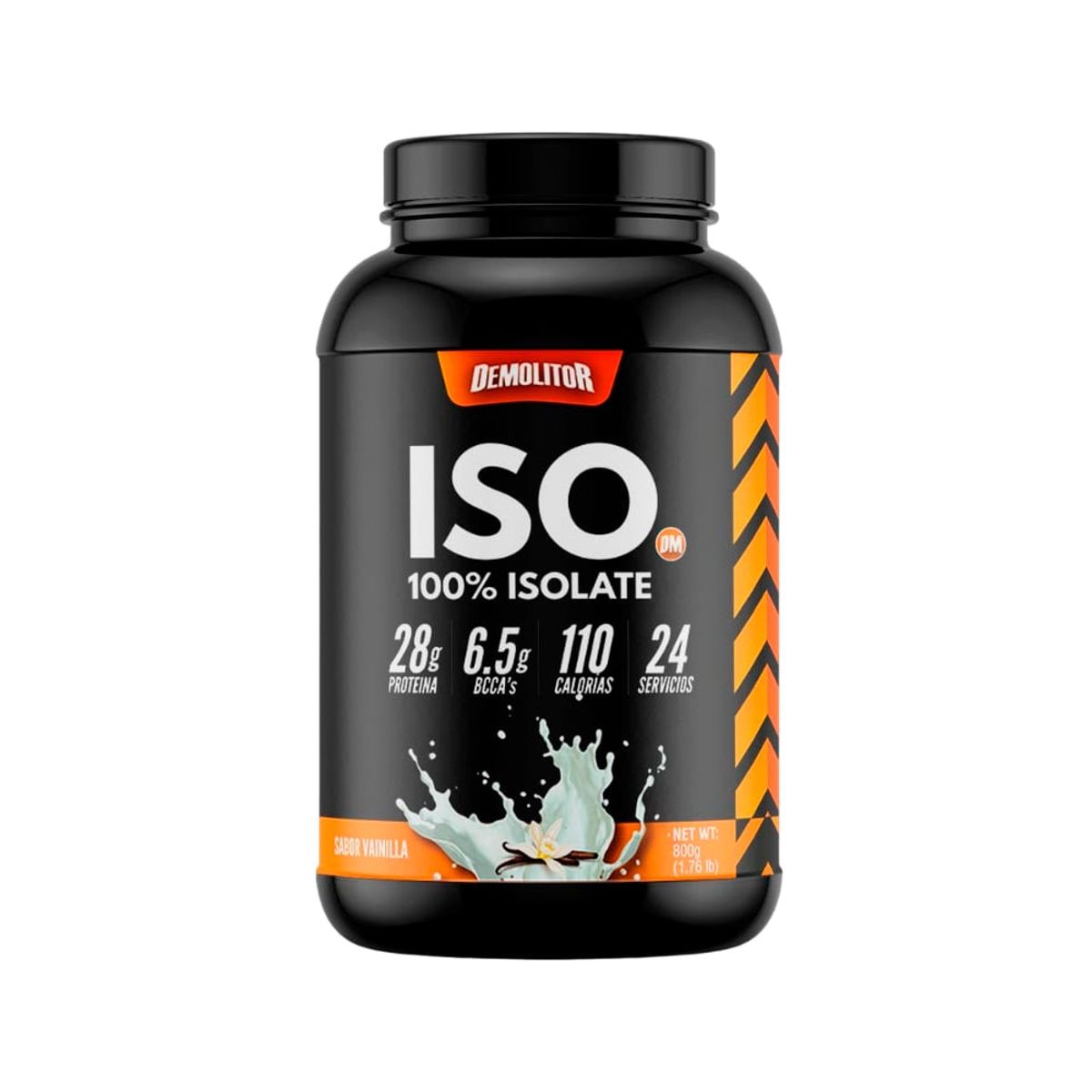 DEMOLITOR - Proteína Iso 100% Whey Demolitor 176lb Vainilla