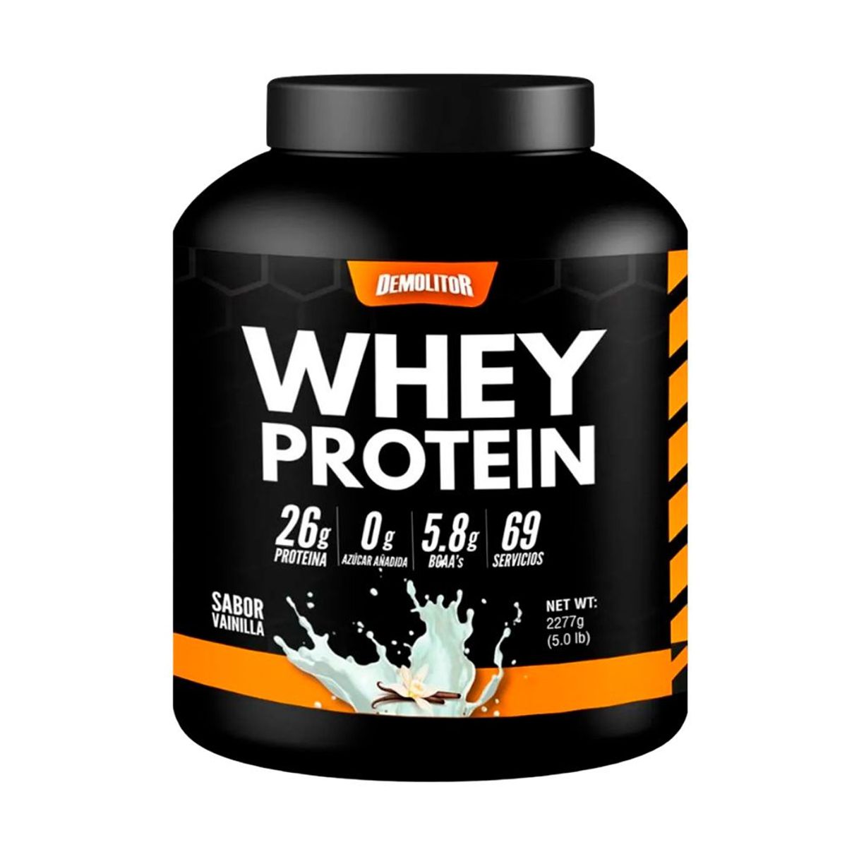 DEMOLITOR - Proteína Demolitor Whey Protein 5lb Vainilla