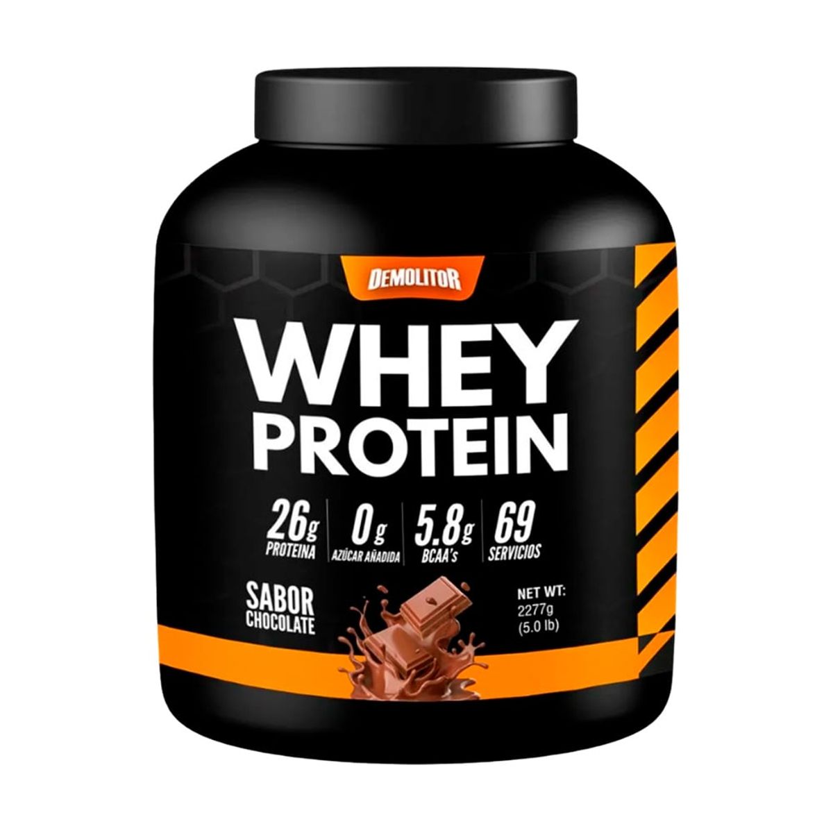 DEMOLITOR - Proteína Demolitor Whey Protein 5lb Chocolate