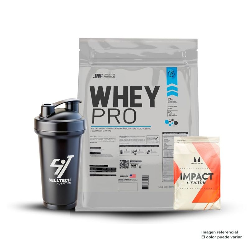 UNIVERSE NUTRITION - Whey Pro 5 kg Chocolate+Creatina Myprotein 250gr
